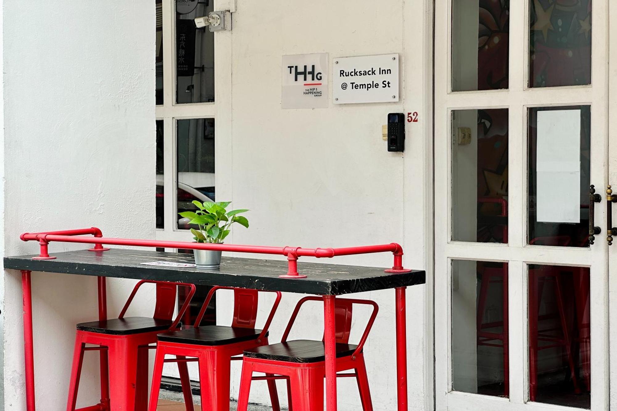 Rucksack Inn @ Temple St Singapur Exterior foto